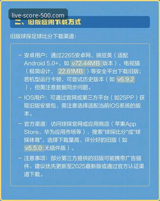 即时比分使用指南下载不了问题详解